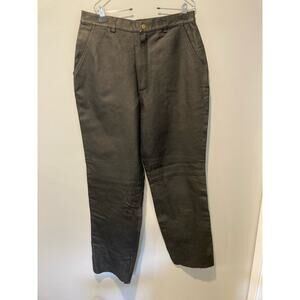 TDC Leather Collection Genuine Leather Pants Sz 34 NWOT Pockets Rock N Roll